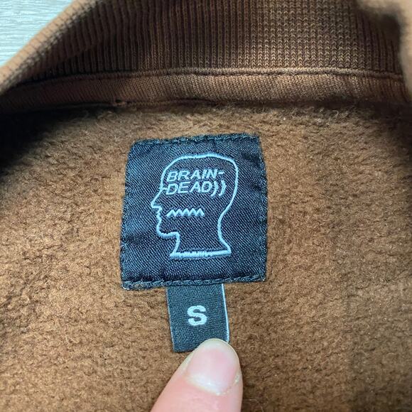 Brain Dead Mushroom House Crewneck Sweatshirt Men's S - Picture 5 of 12